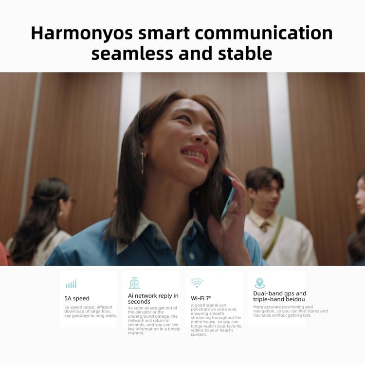HUAWEI Enjoy 90 Pro Max, 8GB+128GB, Side Fingerprint, 6.84 inch HarmonyOS 6.0 Kirin 8000, OTG, Not Support Google Play(Gold)