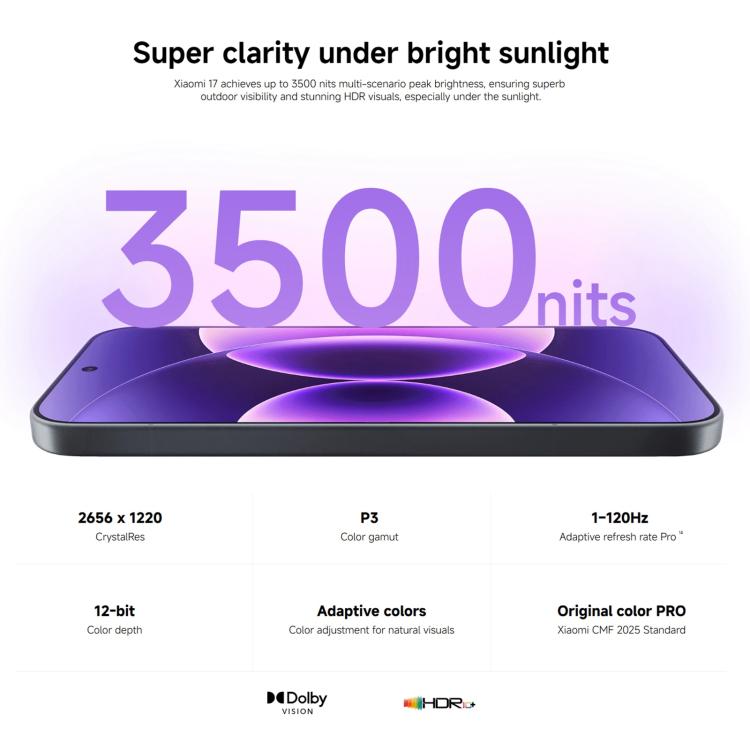 Xiaomi 17 Global, 12GB+256GB, Ultrasonic Fingerprint, 6.3 inch Xiaomi HyperOS 3 Snapdragon 8 Elite Gen 5 Octa Core, NFC, Network: 5G (Green)