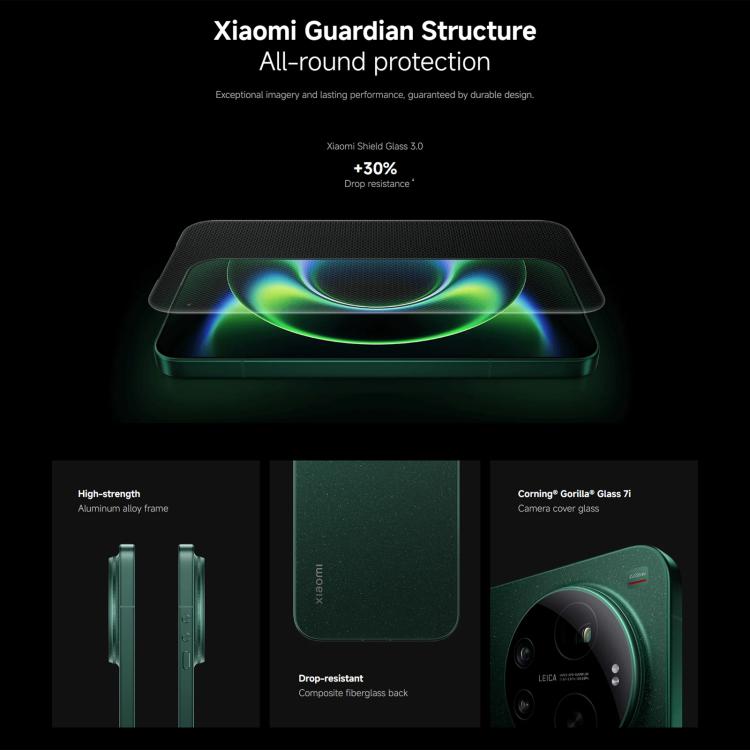 [HK Warehouse] Xiaomi 17 Ultra Global, 16GB+1TB, Ultrasonic Fingerprint, 6.9 inch Xiaomi HyperOS 3 Snapdragon 8 Elite Gen 5 Octa Core, NFC, Network: 5G (Green)