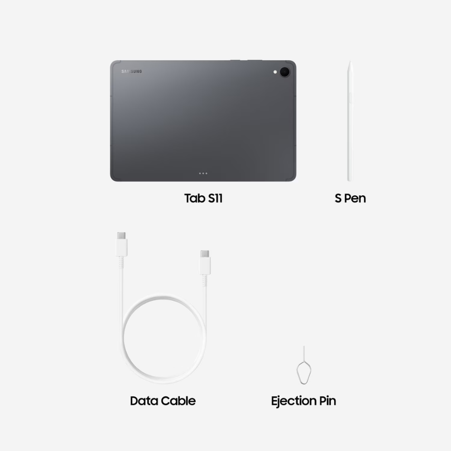 Samsung Galaxy Tab S11 (SM-X730N) 256GB/12GB RAM (USA Version) (Wi-Fi Only) Gray (New)