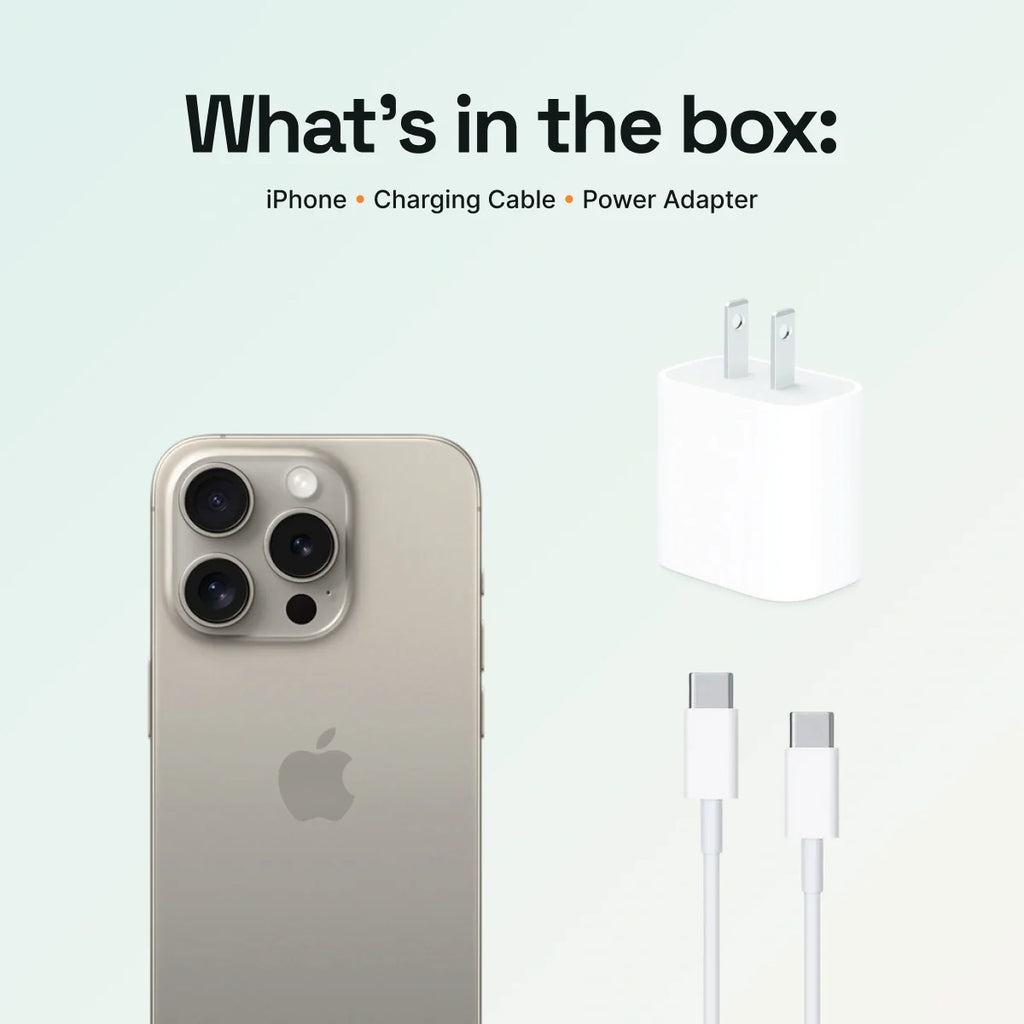 iPhone 15 Pro White Titanium 256GB (Unlocked)